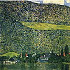Unterach am Attersee by Gustav Klimt